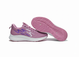 Pair of pink running shoes