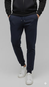 Jogger Pants, Ribbed Bottom