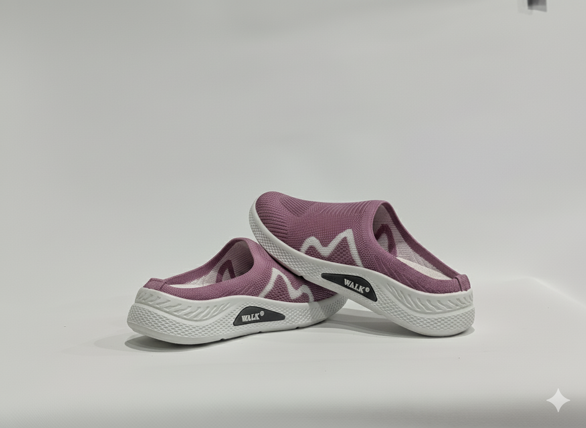 Pink Slip-on half cut